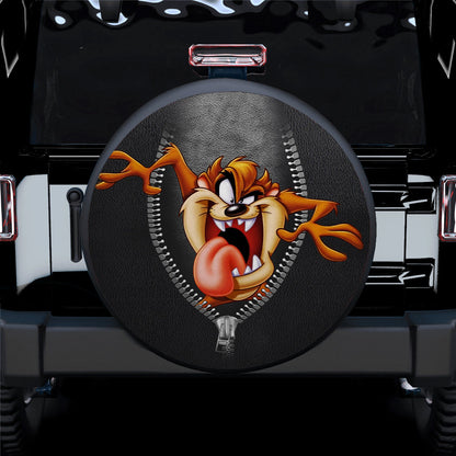 Tasmania Looney Tunes Zipper Car Spare Tire Cover
