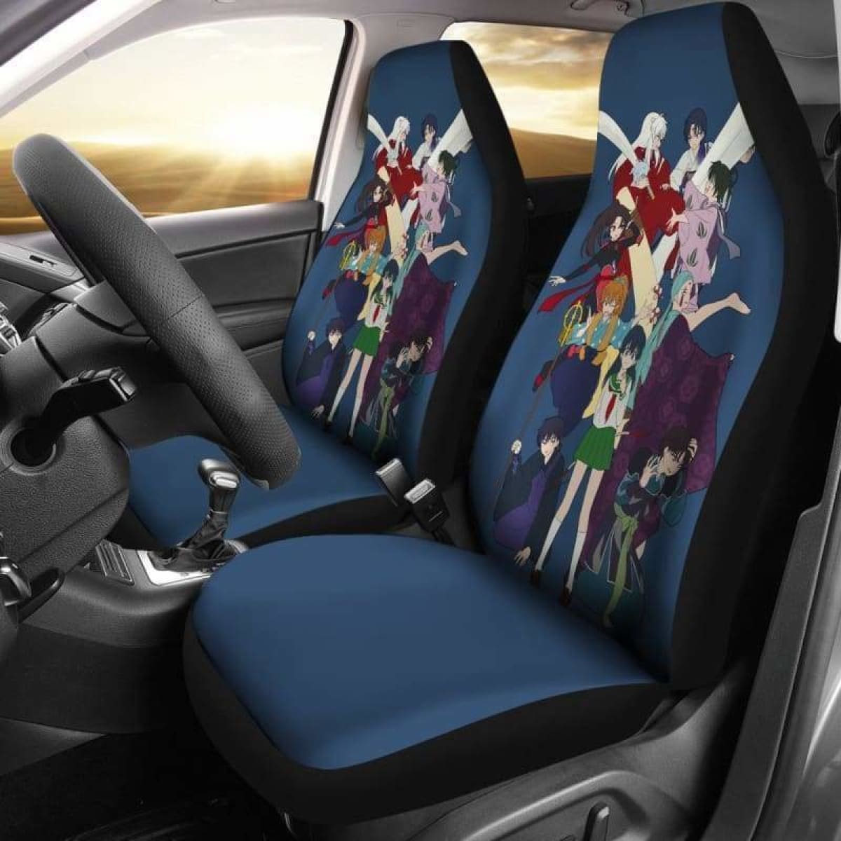 Team Inuyasha Car Seat Covers Universal Fit 051312