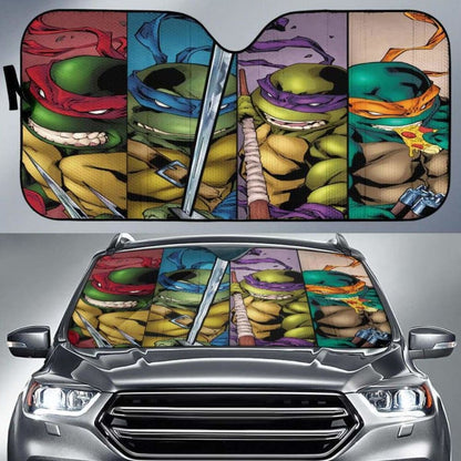 Teenage Mutant Ninja Turtles Car Auto Sun Shades Universal Fit 051312
