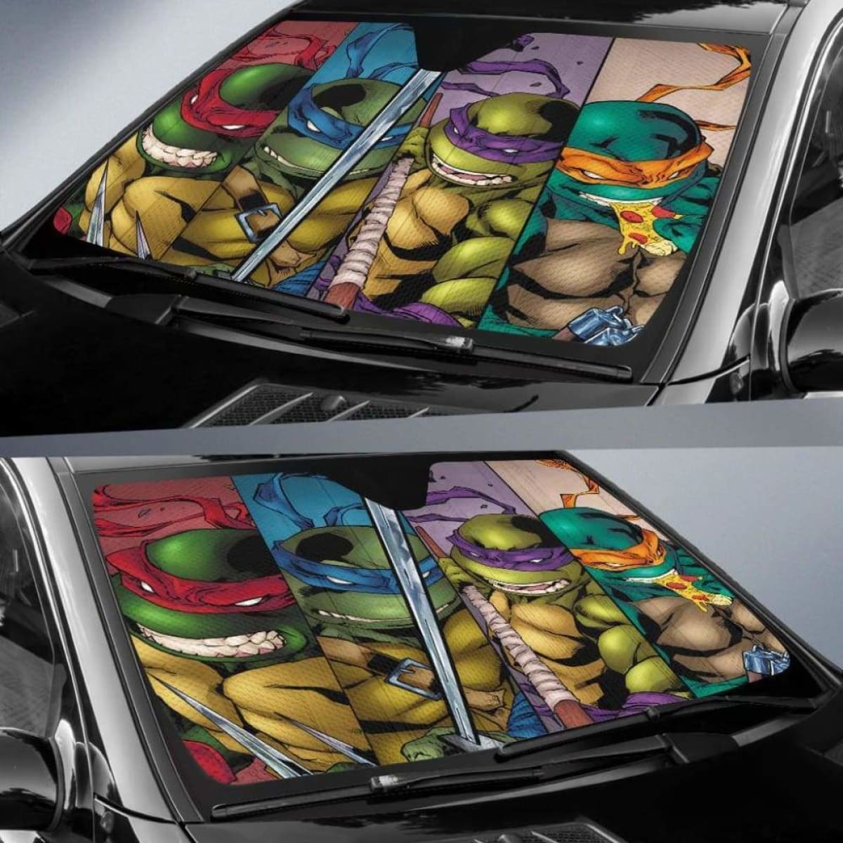 Teenage Mutant Ninja Turtles Car Auto Sun Shades Universal Fit 051312