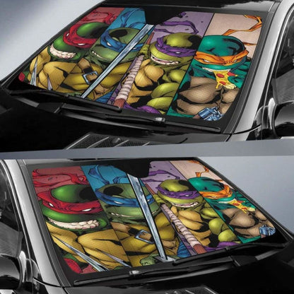 Teenage Mutant Ninja Turtles Car Auto Sun Shades Universal Fit 051312