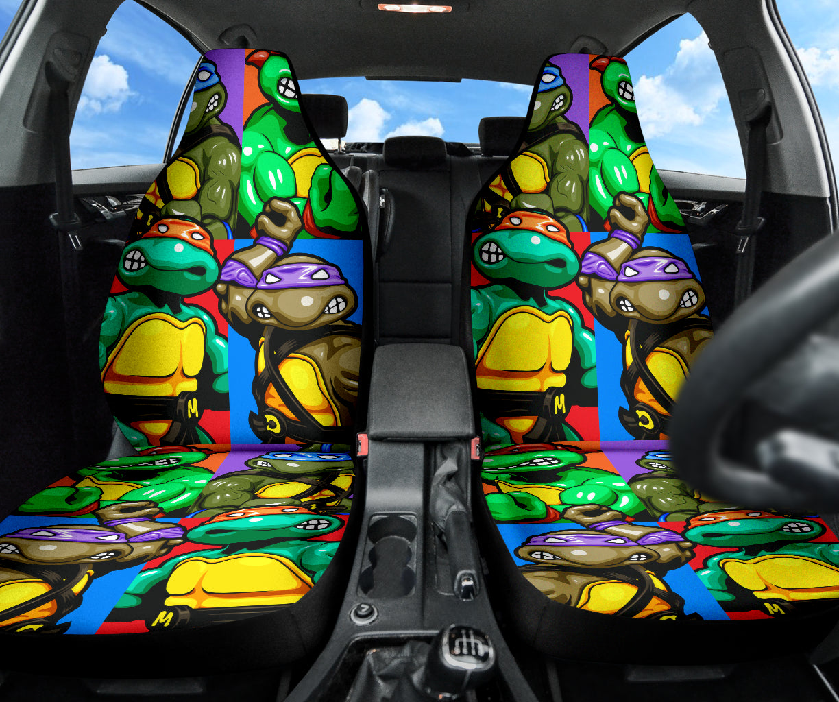 Teenage Mutant Ninja Turtles Car Seat Covers Car Accessories Ci220418-07