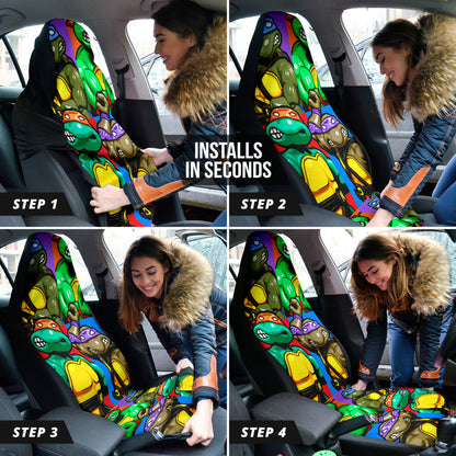 Teenage Mutant Ninja Turtles Car Seat Covers Car Accessories Ci220418-07