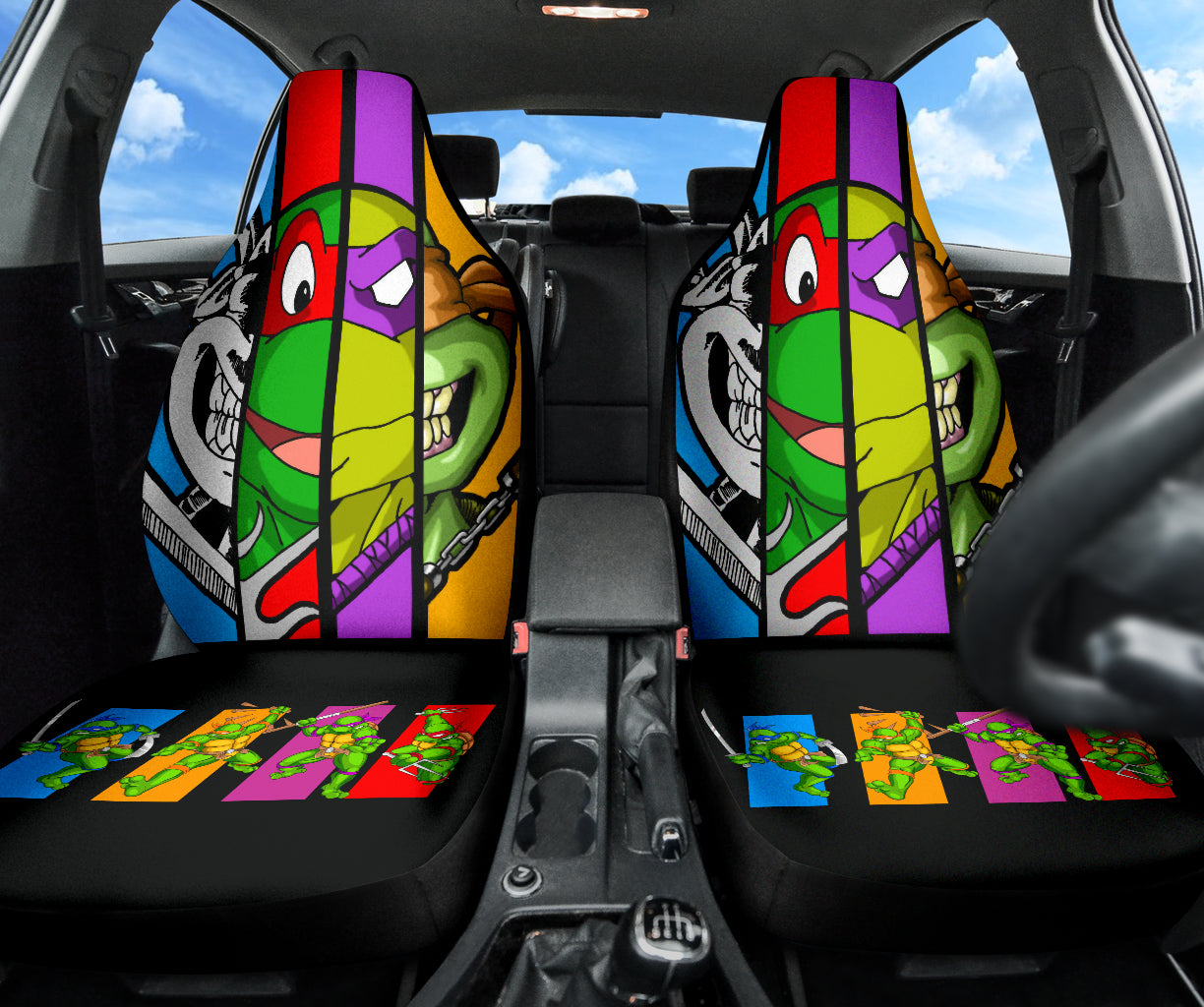Teenage Mutant Ninja Turtles Car Seat Covers Car Accessories Ci220418-03