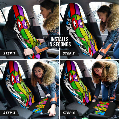 Teenage Mutant Ninja Turtles Car Seat Covers Car Accessories Ci220418-03