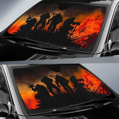 Teenage Mutant Ninja Turtles Car Sun Shades 1 918b Universal Fit