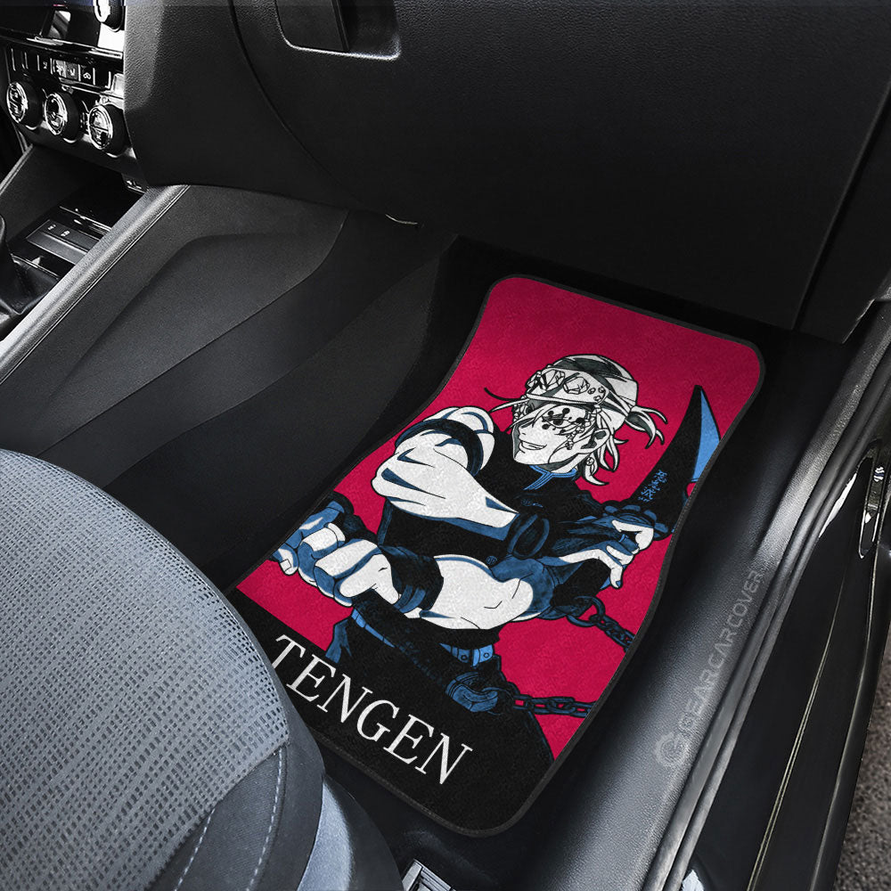 Tengen Uzui Car Floor Mats Custom Demon Slayer Anime Car Accessories