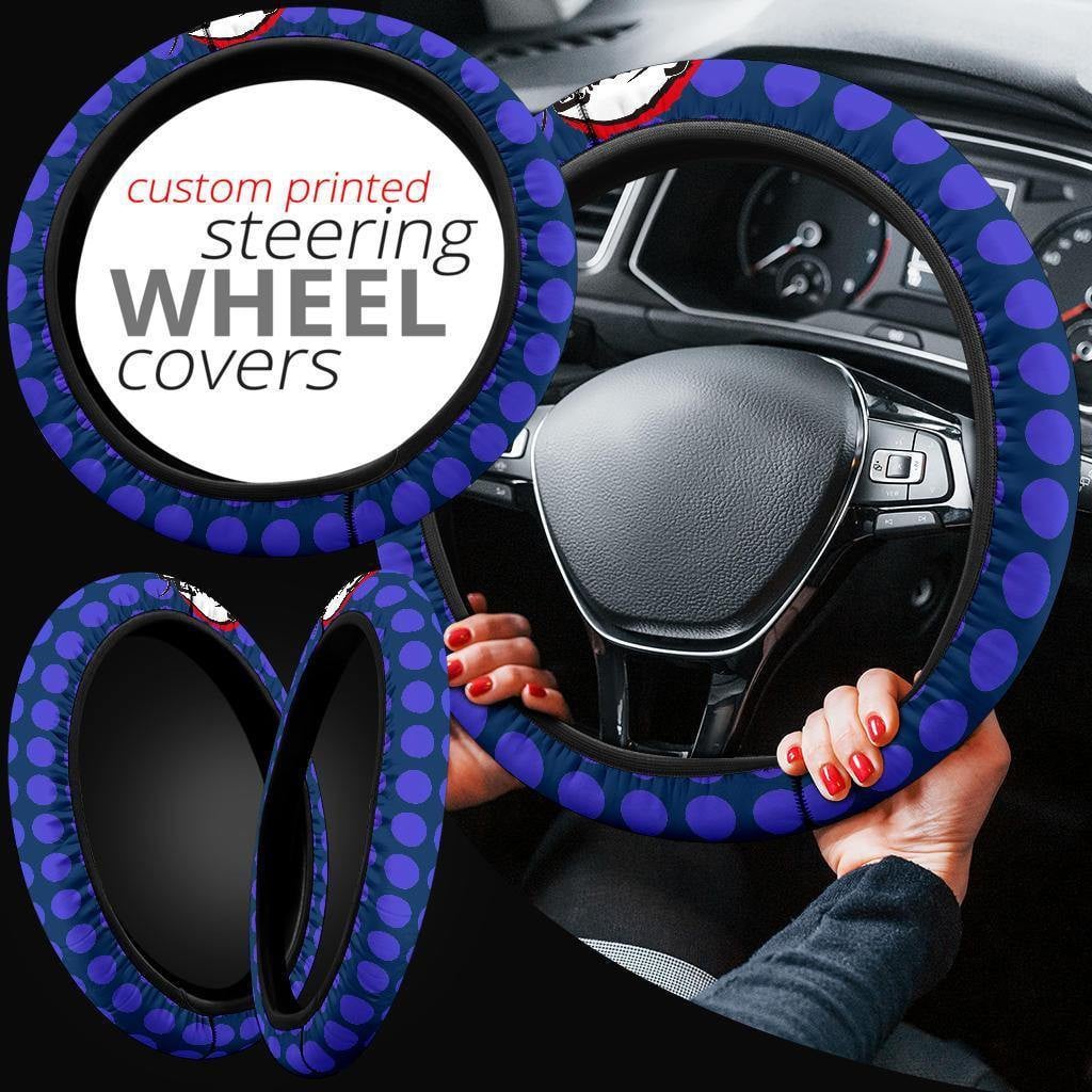 Tengen Uzui Demon Slayers Car Accessorries Anime Steering Wheel Cover