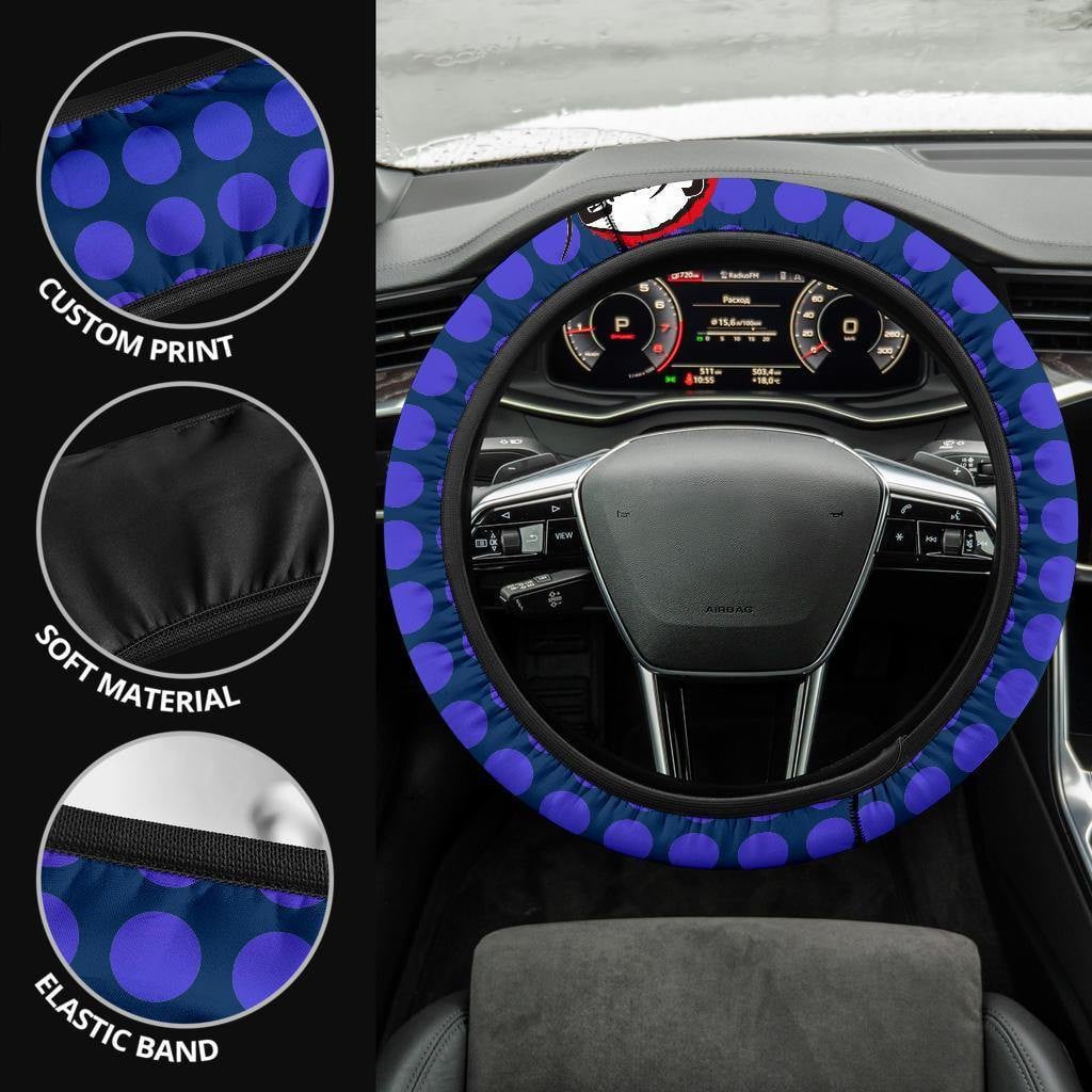 Tengen Uzui Demon Slayers Car Accessorries Anime Steering Wheel Cover