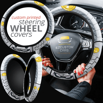 Tenya Iida Anime Steering Wheel Cover Custom Anime My Hero Academia Car Accessories