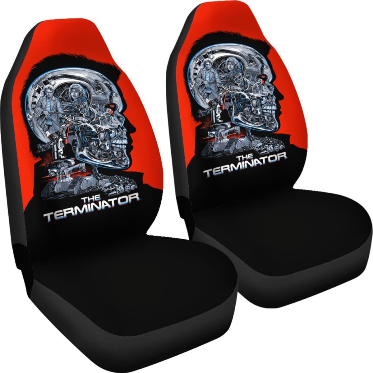 Terminator 1984 Car Seat Covers The Terminator Movie H040620 Universal Fit 225311