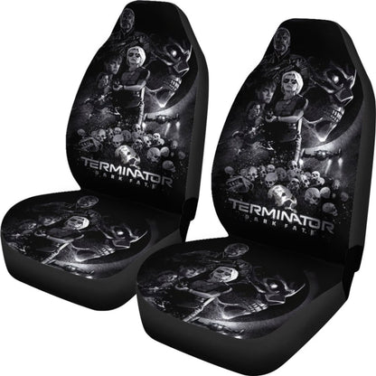 Terminator Dark Fate Art Car Seat Covers Movie Fan Gift H040620 Universal Fit 225311