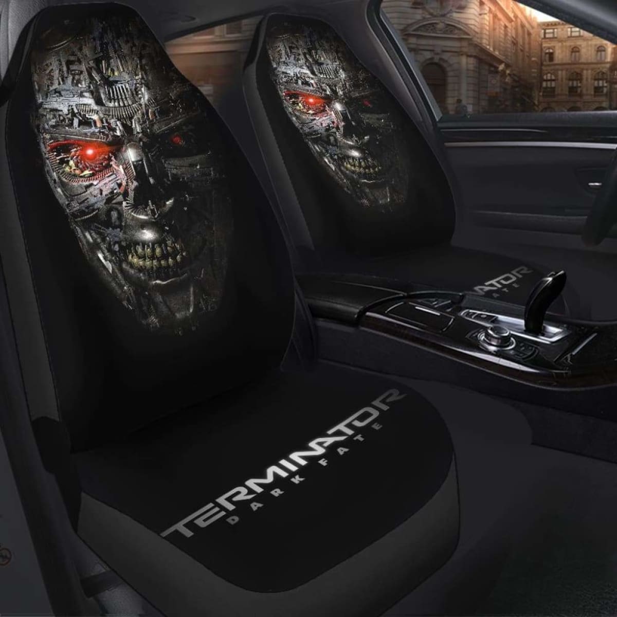 Terminator 6 Dark Fate Seat Covers 1 101719 Universal Fit