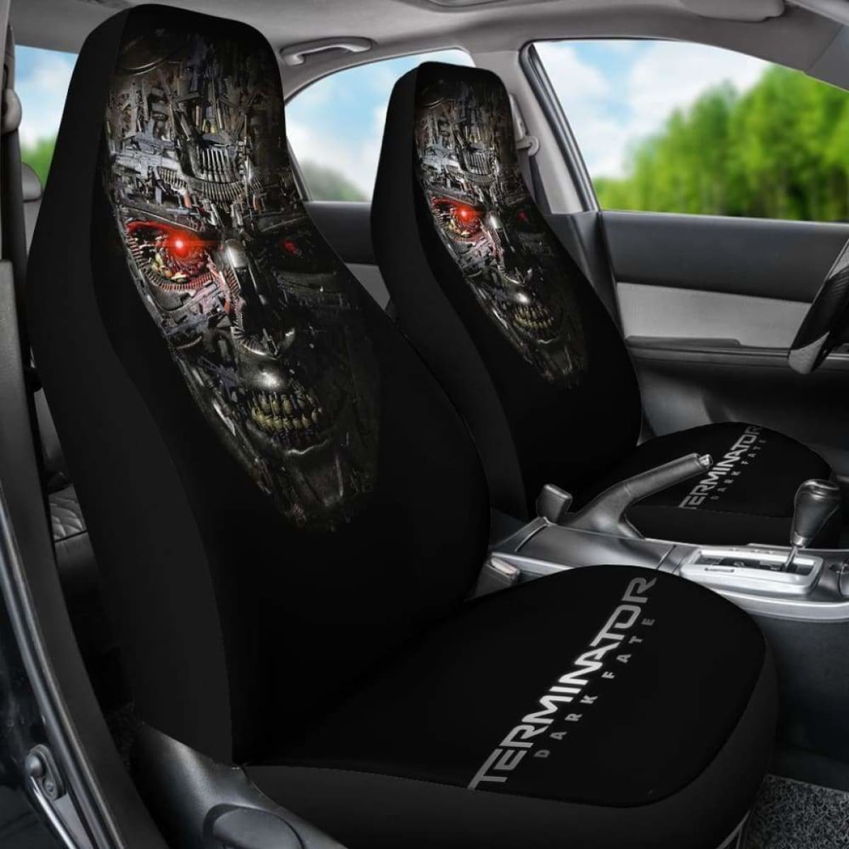 Terminator 6 Dark Fate Seat Covers 1 101719 Universal Fit