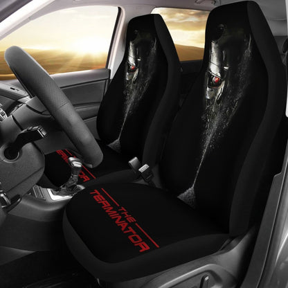 Terminator Skull Art Car Seat Covers Amazing Gift Ideas H040620 Universal Fit 225311