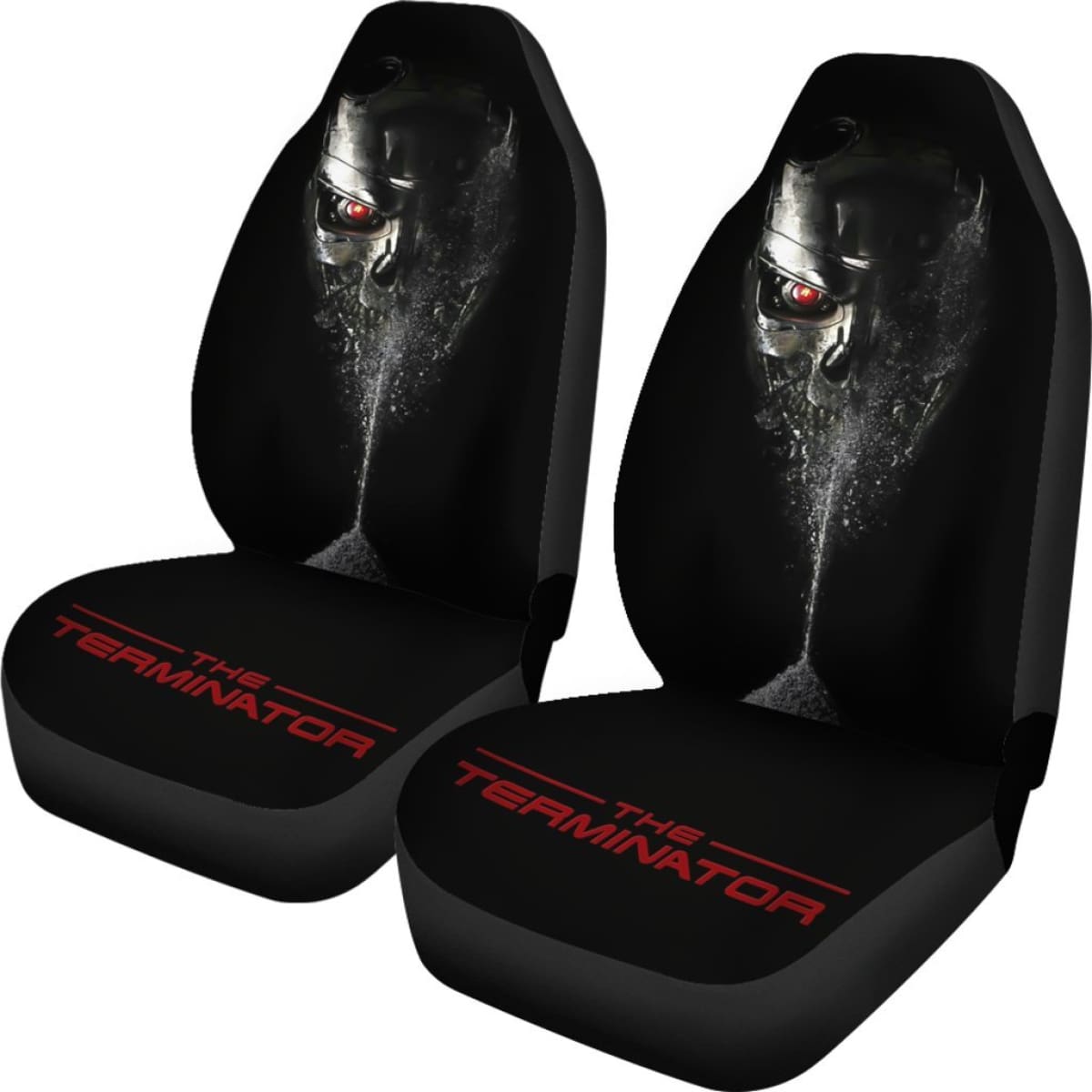 Terminator Skull Art Car Seat Covers Amazing Gift Ideas H040620 Universal Fit 225311