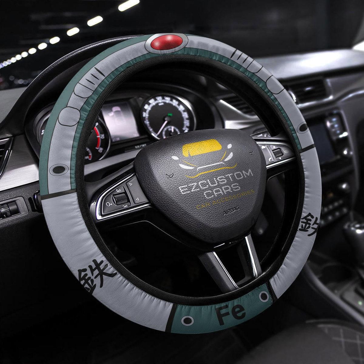Tetsutetsu Tetsutetsu Anime Steering Wheel Cover Custom My Hero Academia Anime Car Accessories