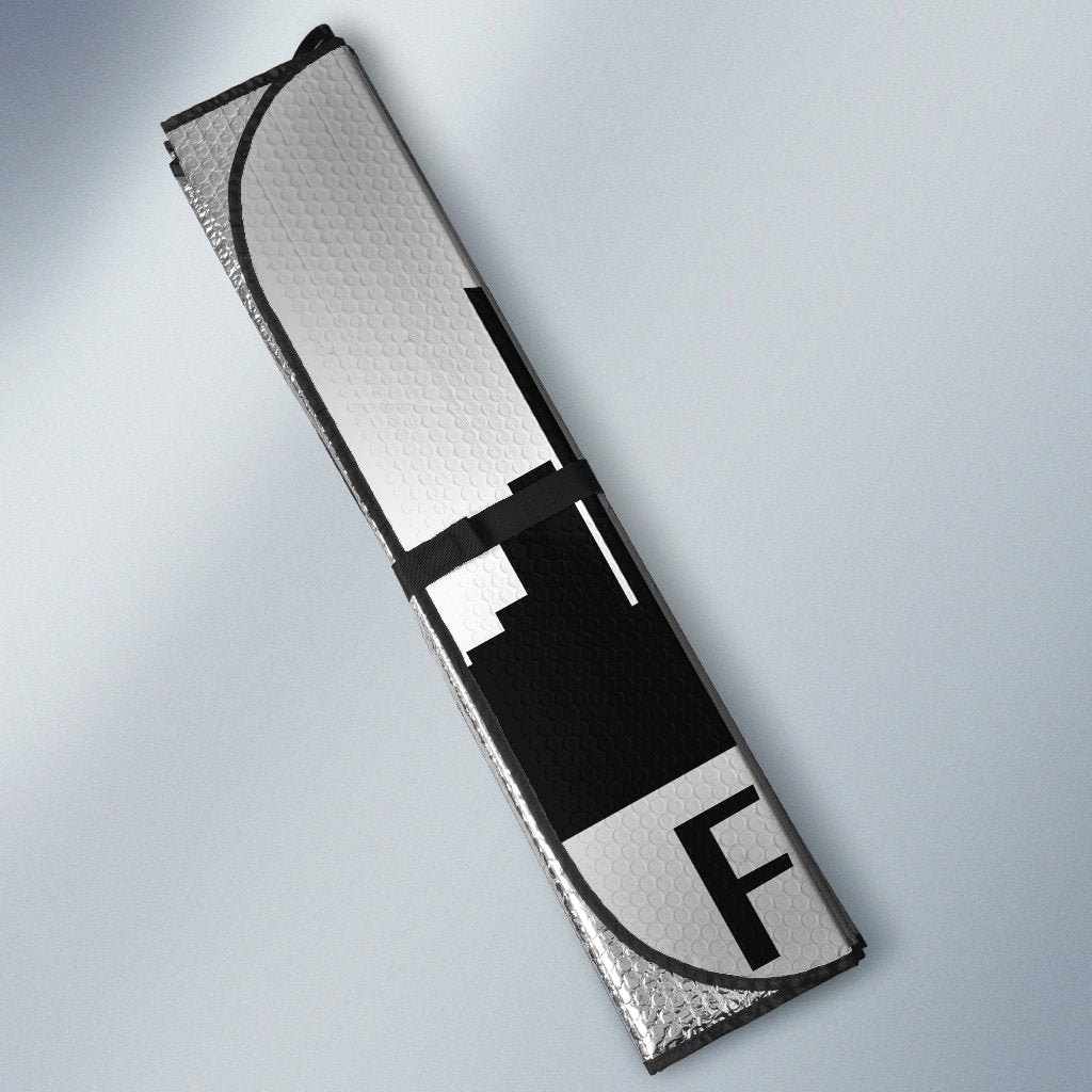 Texas Fort Worth Skyline Car Sunshade Custom Car Accessories