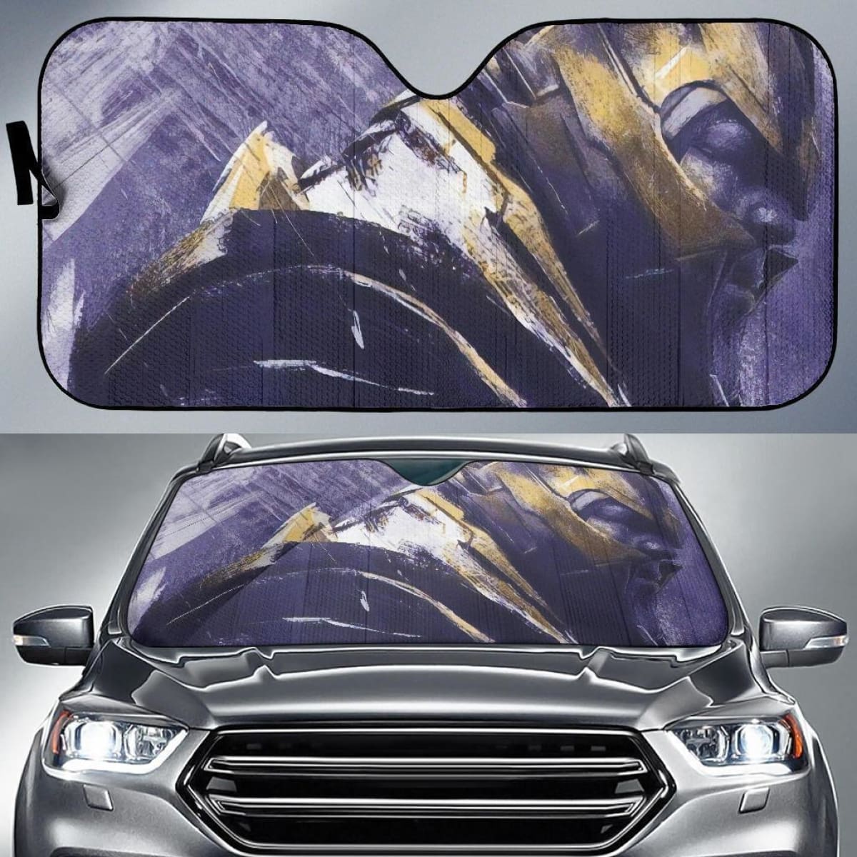 Thanos Avengers Endgame Auto Sun Shade Mn05 Universal Fit 111204