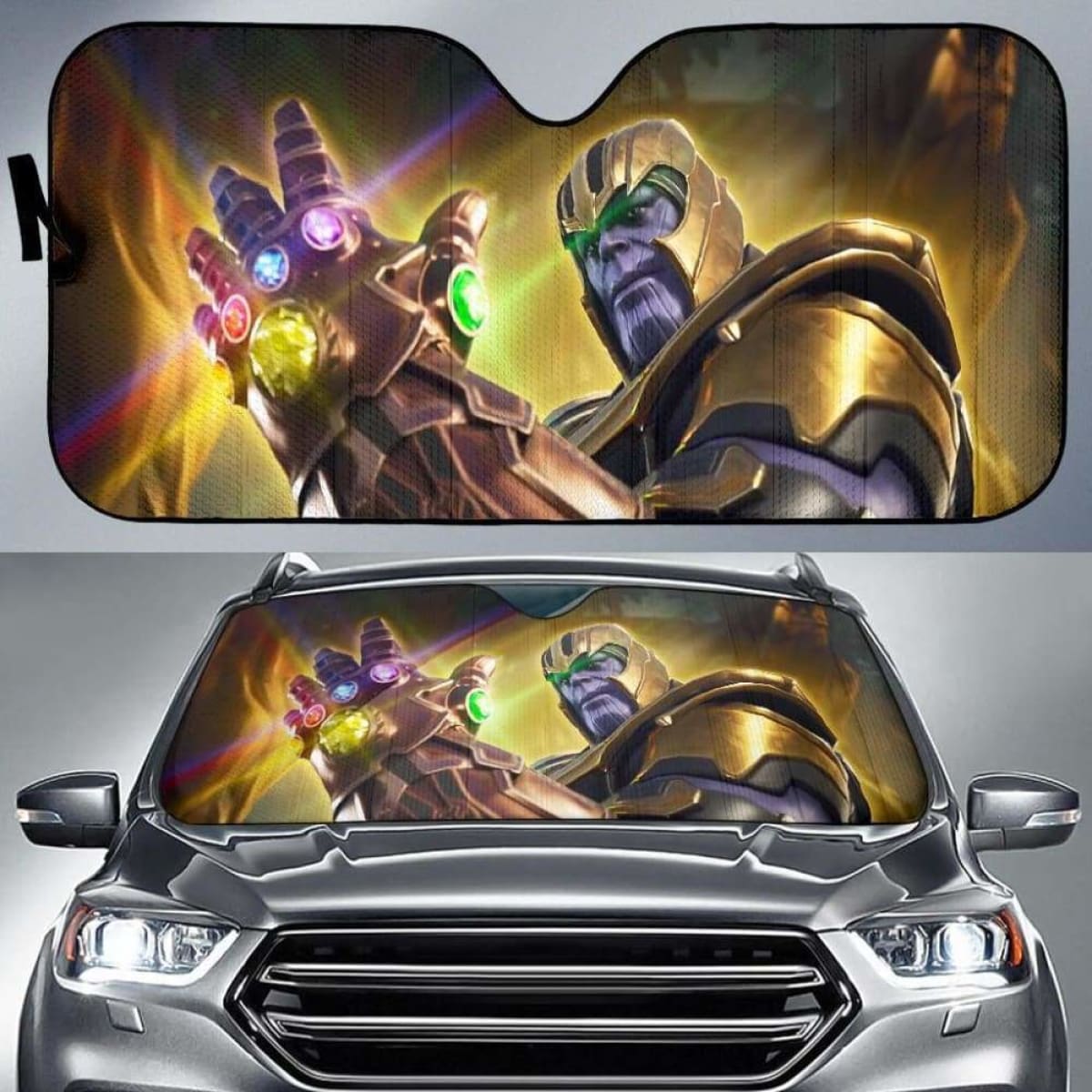 Thanos Car Sunshade 918b Universal Fit