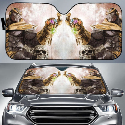 Thanos Infinity Gauntlet Auto Sun Shade Mn05 Universal Fit 111204