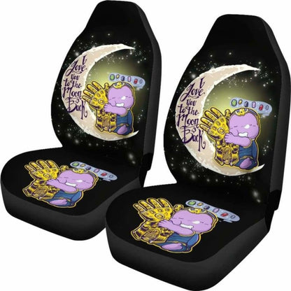 Thanos Love Infinity Gauntlet Car Seat Covers Universal Fit 051012