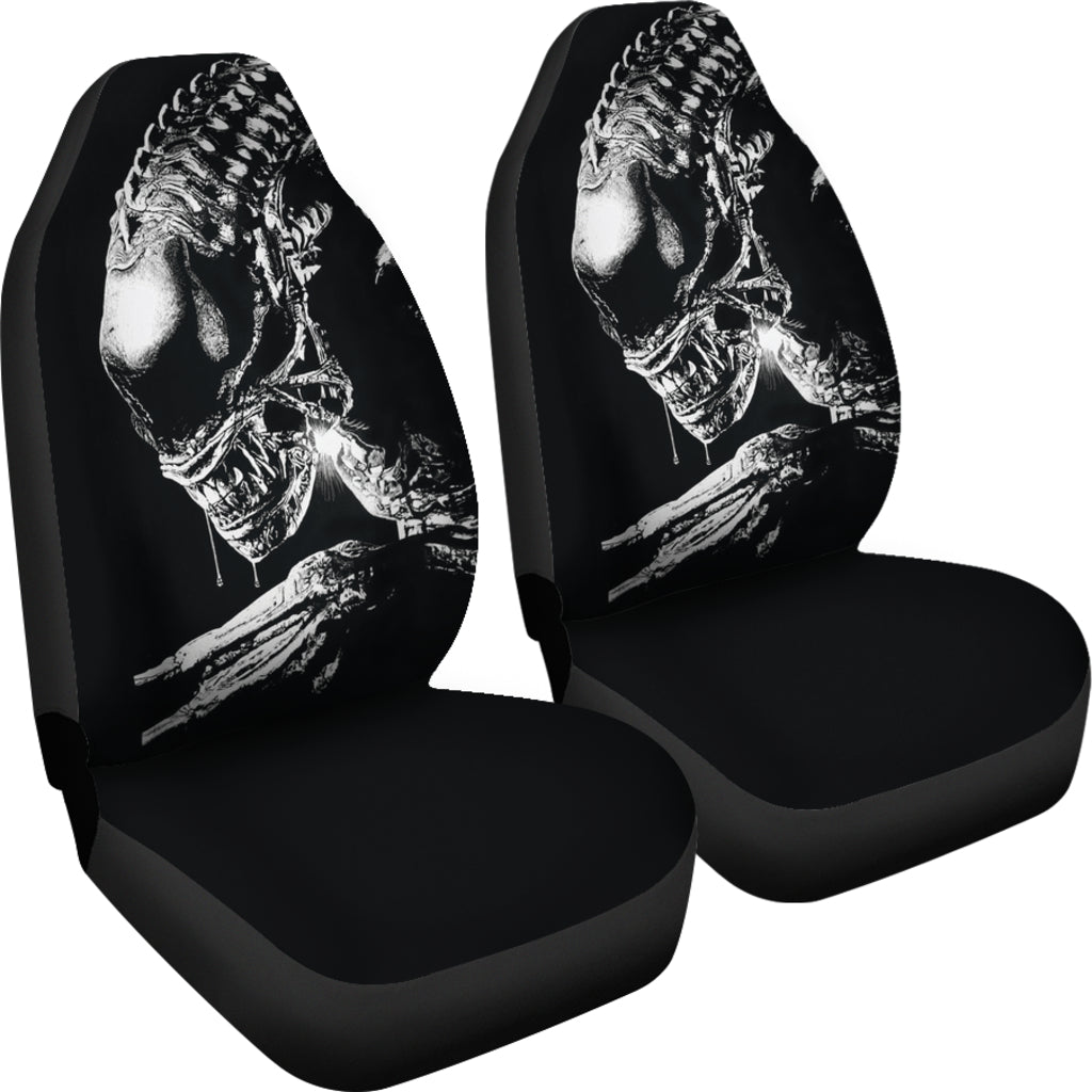 The Alien Creature Car Seat Covers Alien Car Accessories Custom For Fans Ci22060309