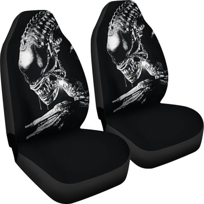 The Alien Creature Car Seat Covers Alien Car Accessories Custom For Fans Ci22060309