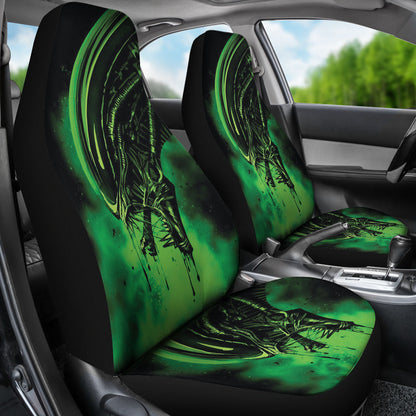 The Alien Creature Car Seat Covers Alien Car Accessories Custom For Fans Ci22060306