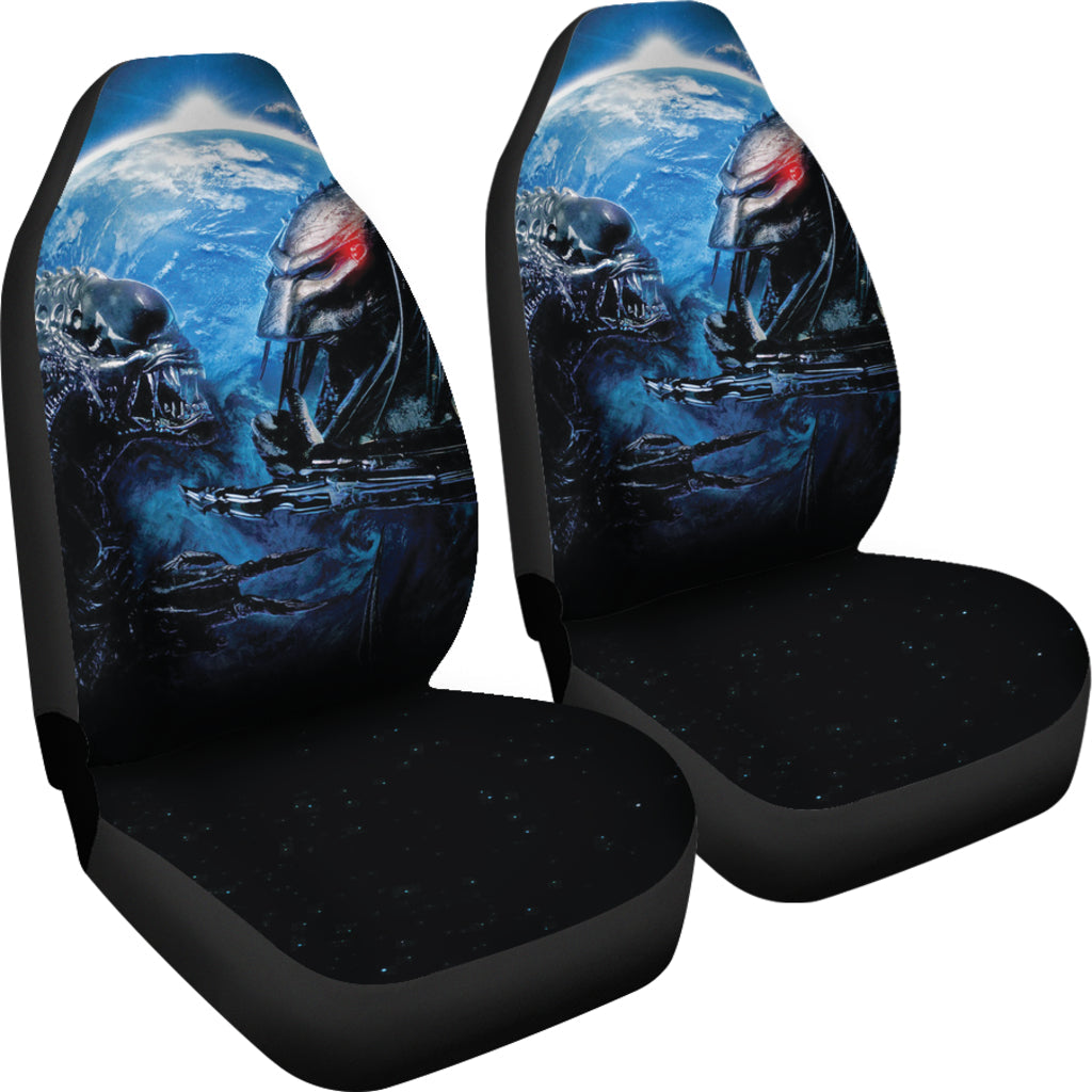 The Alien Creature Car Seat Covers Alien Car Accessories Custom For Fans Ci22060305