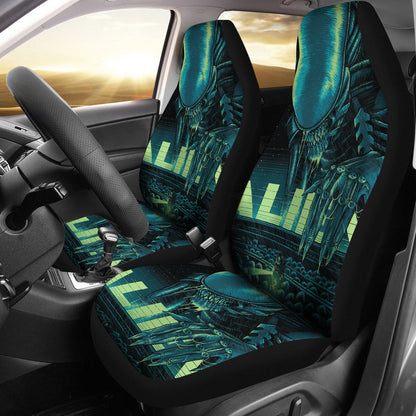 The Alien Creature Car Seat Covers Alien Car Accessories Custom For Fans Ci22060304