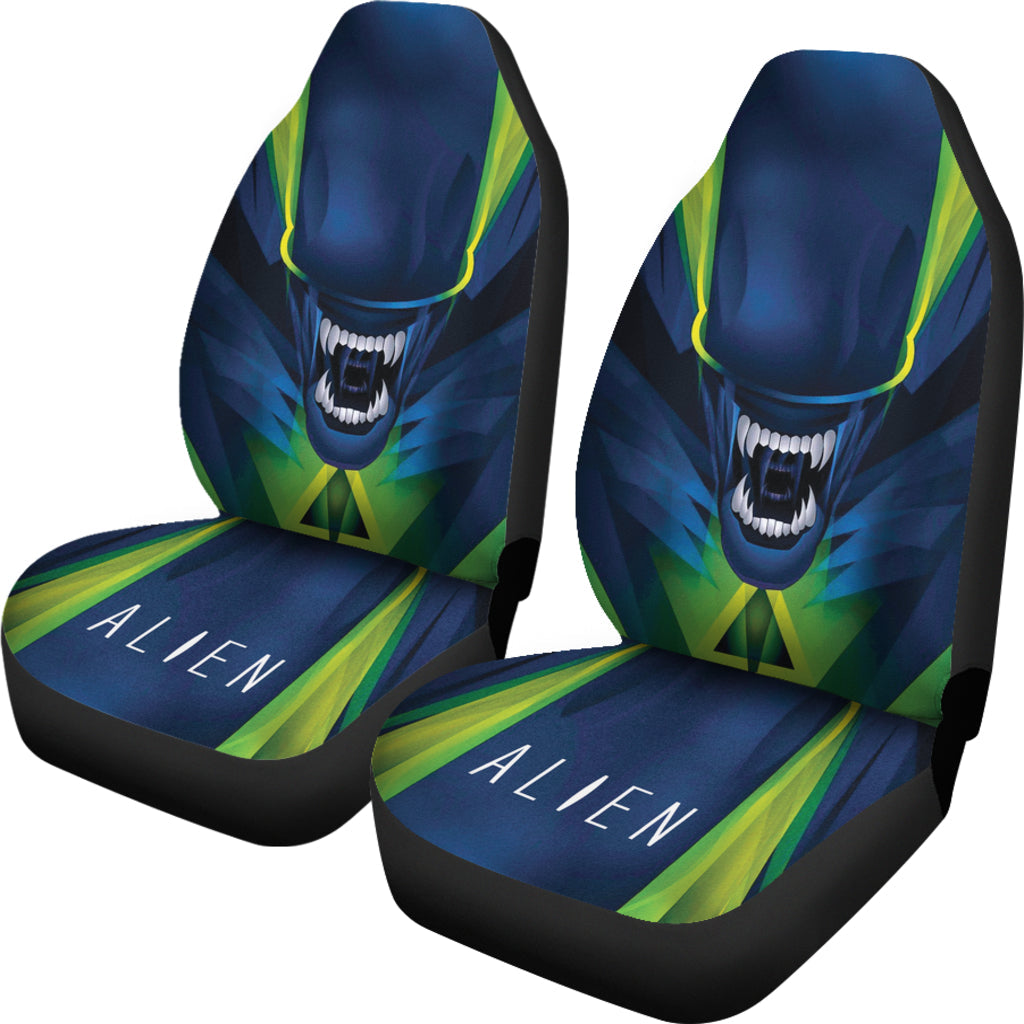 The Alien Creature Car Seat Covers Alien Car Accessories Custom For Fans Ci22060303