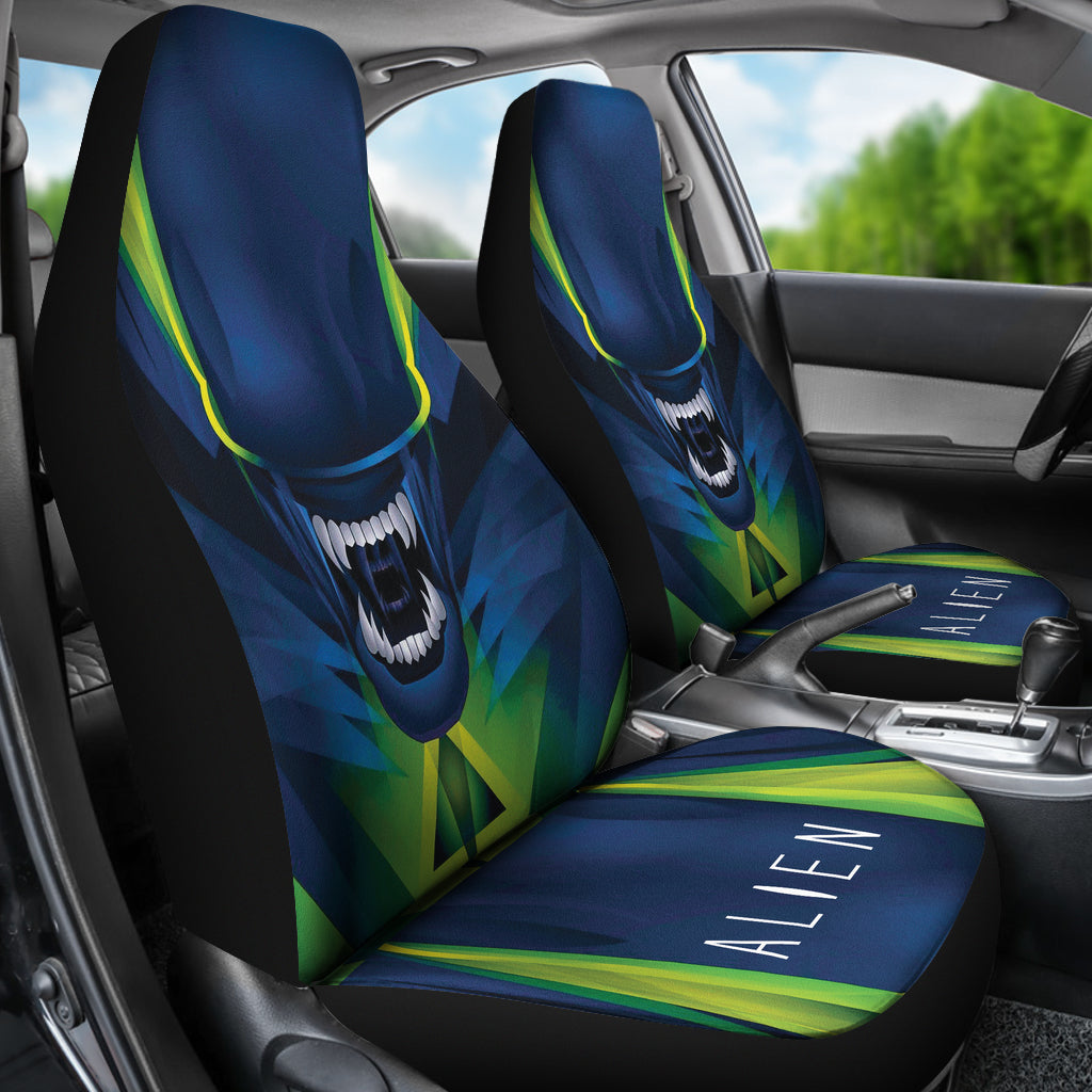 The Alien Creature Car Seat Covers Alien Car Accessories Custom For Fans Ci22060303