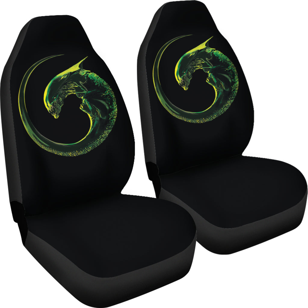 The Alien Creature Car Seat Covers Alien Car Accessories Custom For Fans Ci22060301
