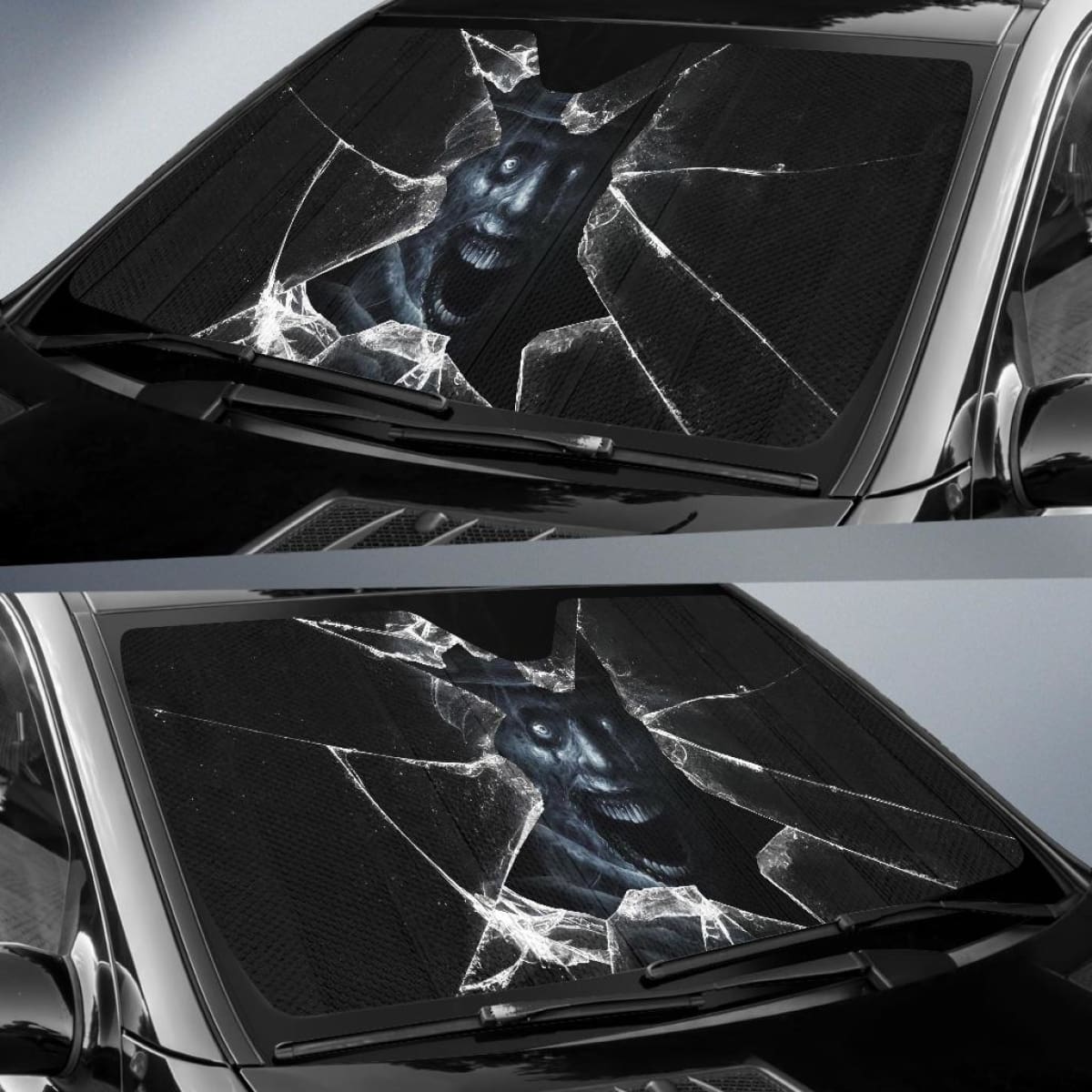 The Babadook Car Auto Sun Shade Horror Windshield Broken Universal Fit 174503
