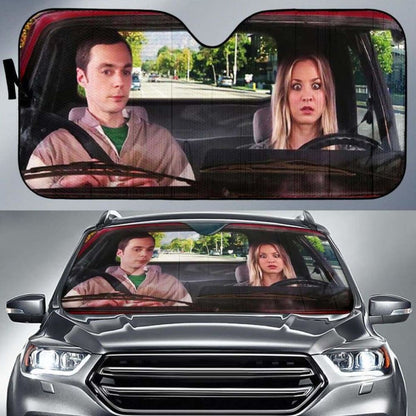 The Big Bang Theory Auto Sun Shade 918b Universal Fit