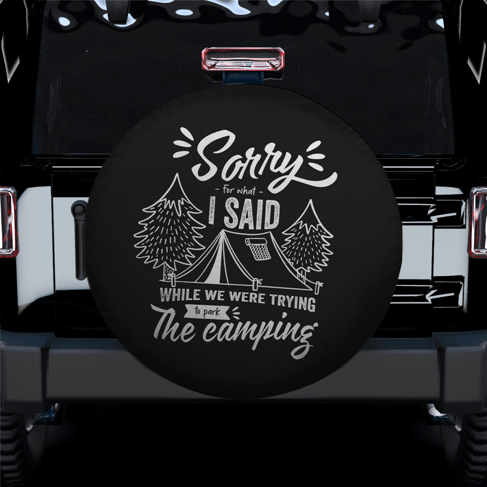 The Camping Spare Tire Cover