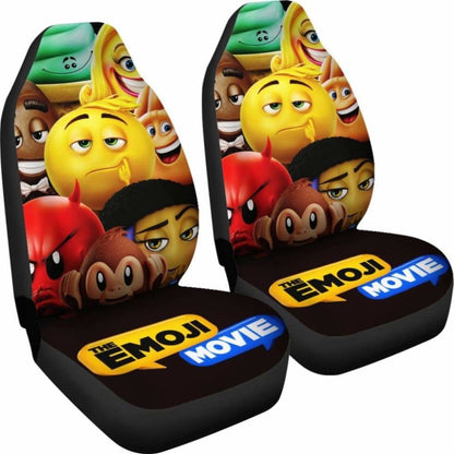 The Emoji Movie Seat Covers 101719 Universal Fit