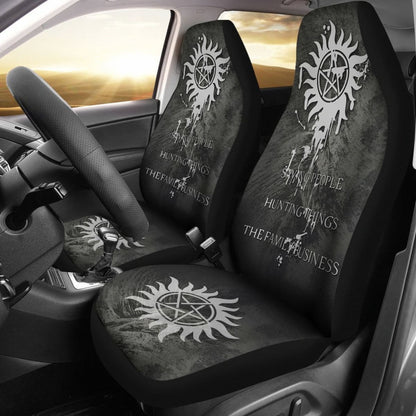 The Family Business Saving People & Hunting Things Supernatural Car Seat Covers Mn04 Universal Fit 225721