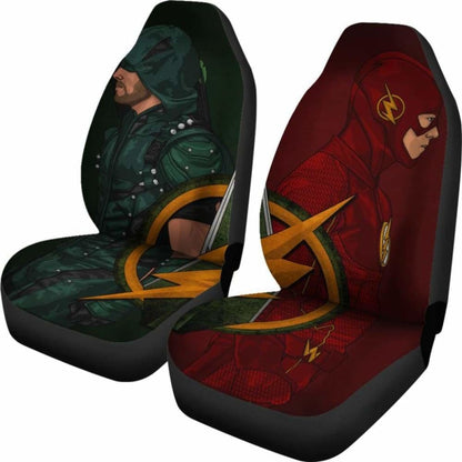 The Flash Arrow Car Seat Covers Universal Fit 051012