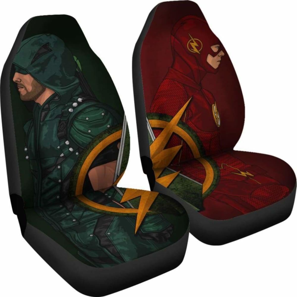 The Flash Arrow Car Seat Covers Universal Fit 051012