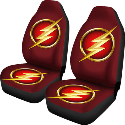 The Flash Logo Car Seat Covers