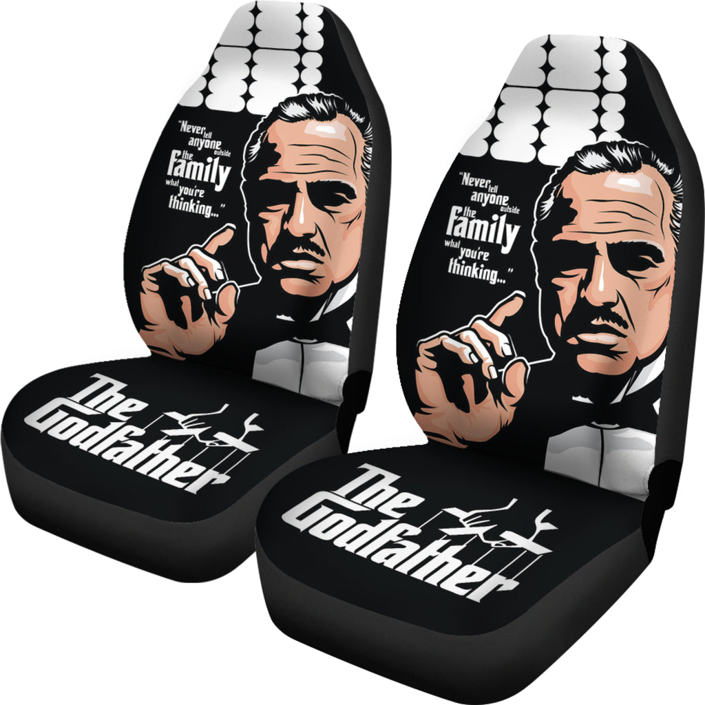 The Godfather Black White Car Seat Covers Car Accessories Ci221011-05