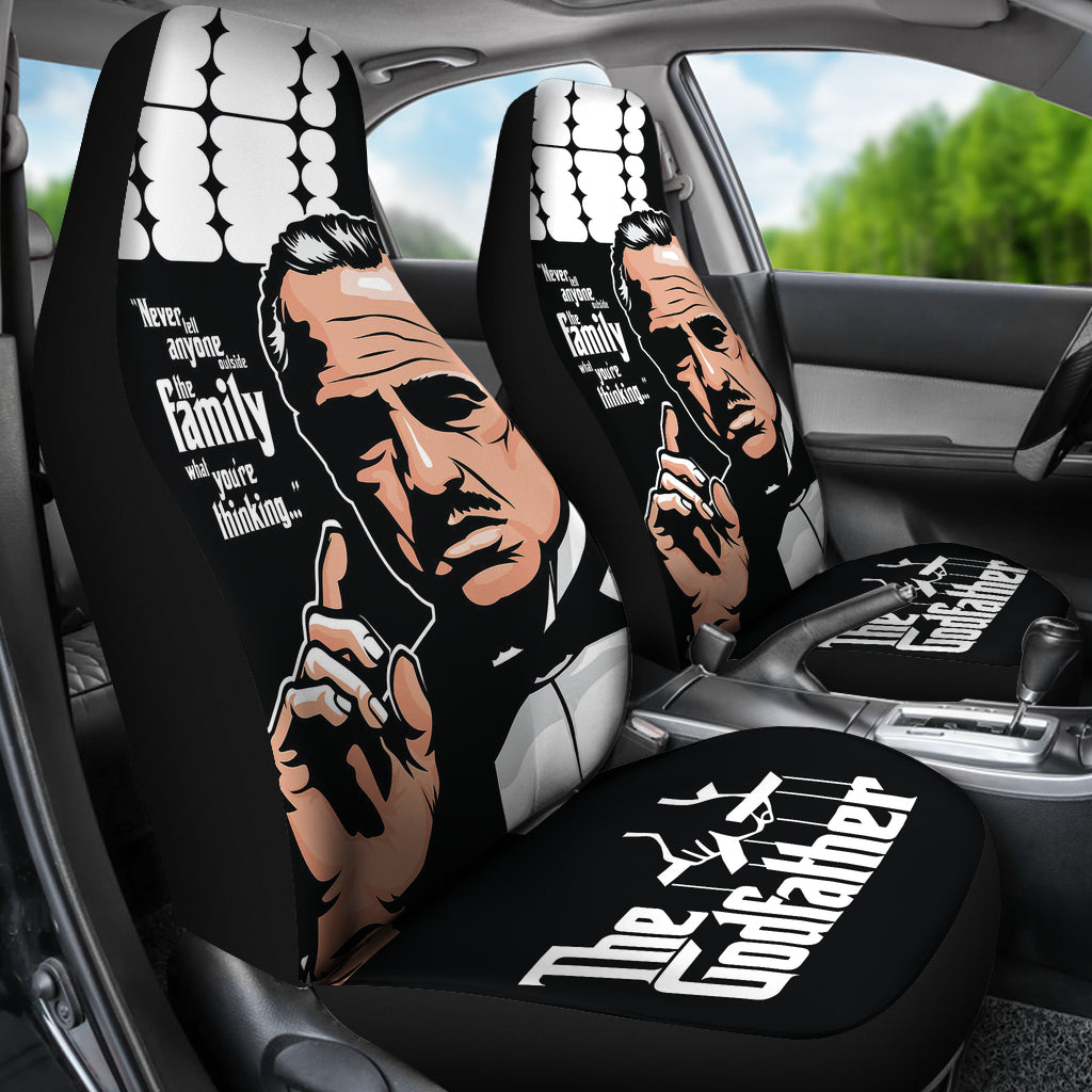 The Godfather Black White Car Seat Covers Car Accessories Ci221011-05