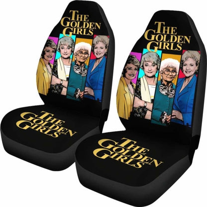 The Golden Girls Car Seat Covers Art Tv Show Fan Gift Universal Fit 051012