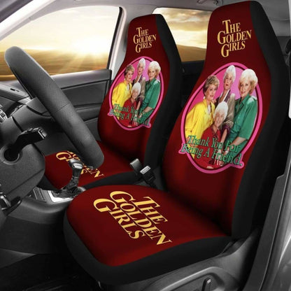 The Golden Girls Car Seat Covers Circle Friend Tv Show Fan Gift Universal Fit 051012