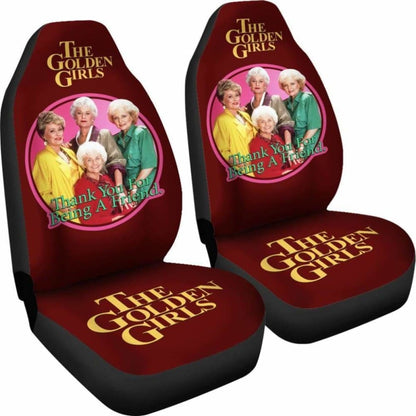 The Golden Girls Car Seat Covers Circle Friend Tv Show Fan Gift Universal Fit 051012
