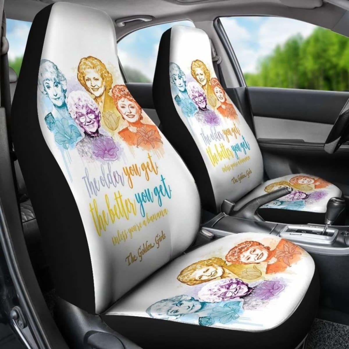 The Golden Girls Car Seat Covers The Older The Better Universal Fit 051012
