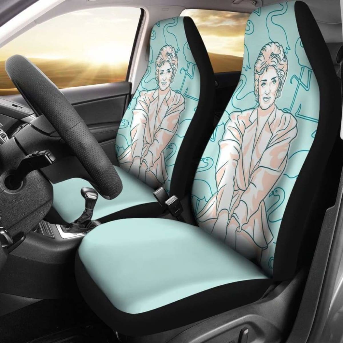 The Golden Girls Car Seat Covers Universal Fit 051012