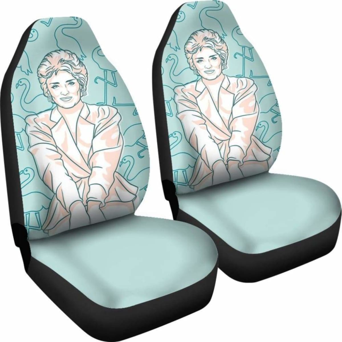 The Golden Girls Car Seat Covers Universal Fit 051012